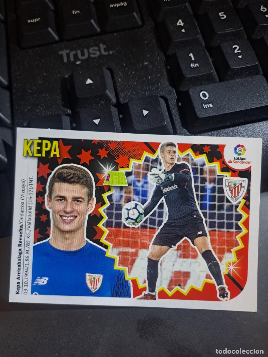 Coleccionismo Cromos antiguos: CROMO KEPA 1 ATHLETIC CLUB DE BILBAO LIGA 2018 2019 18 19 ESTE PANINI NUNCA PEGADO