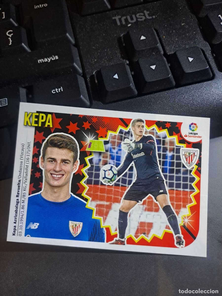 Coleccionismo Cromos antiguos: CROMO KEPA 1 ATHLETIC CLUB DE BILBAO LIGA 2018 2019 18 19 ESTE PANINI NUNCA PEGADO