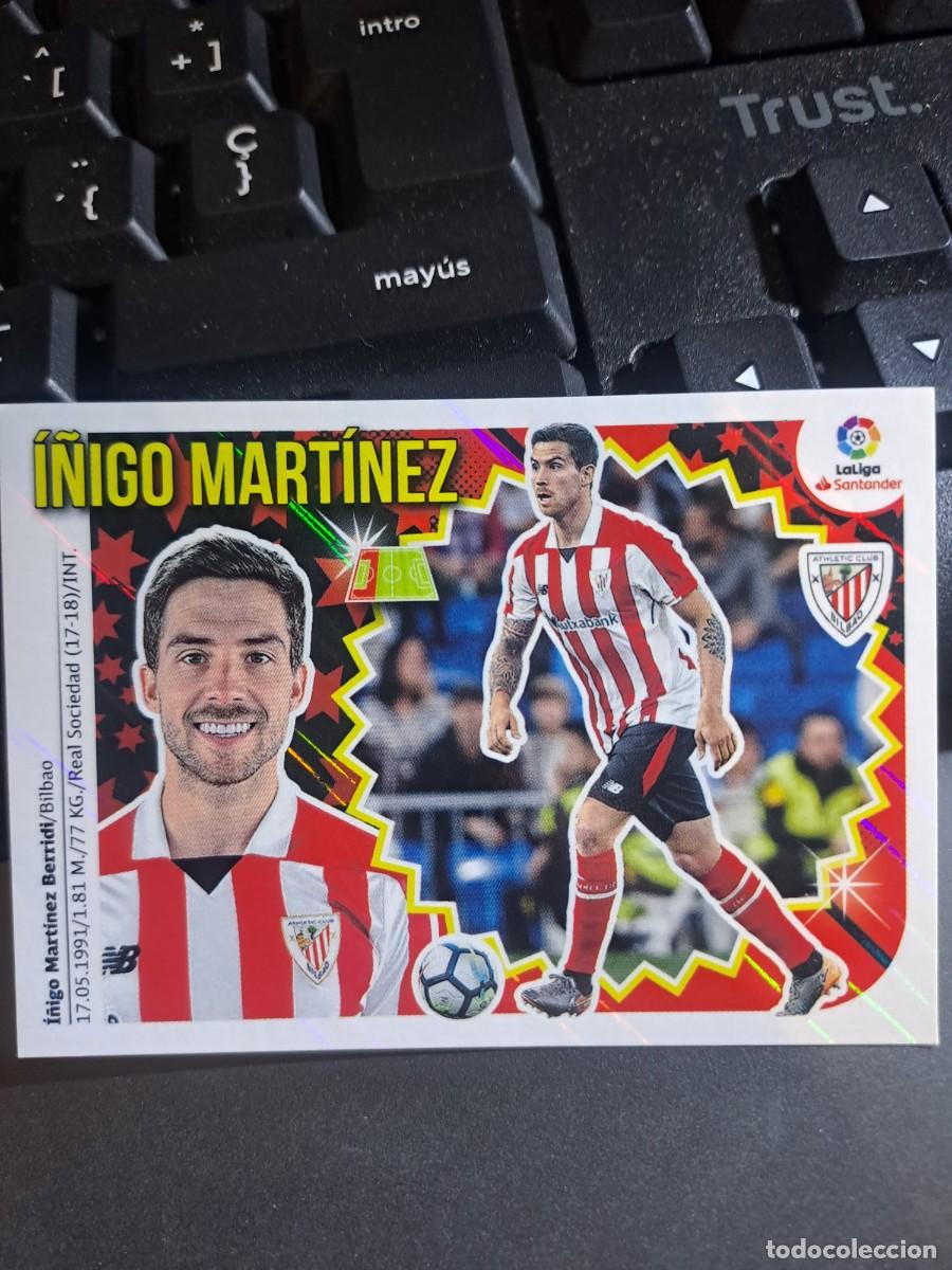 Coleccionismo Cromos antiguos: CROMO I&Ntilde;IGO MARTINEZ 5 ATHLETIC CLUB DE BILBAO LIGA 2018 2019 18 19 ESTE PANINI NUNCA PEGADO