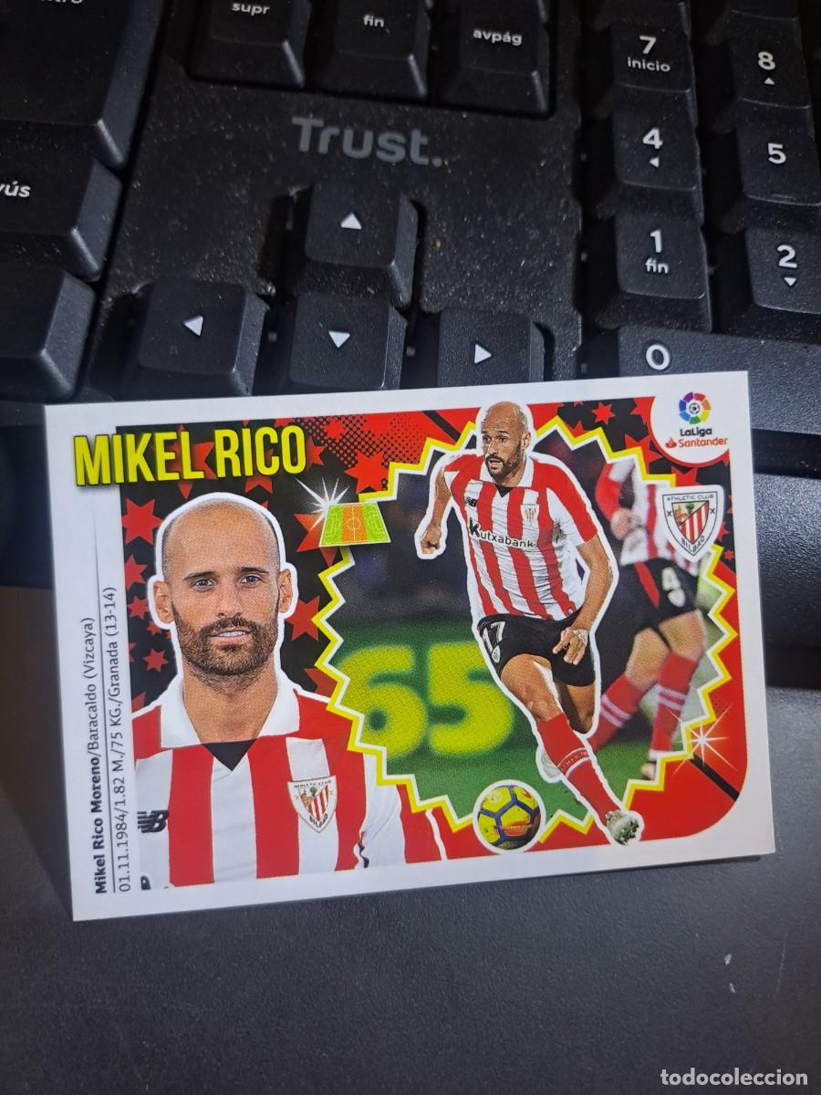 Coleccionismo Cromos antiguos: CROMO MIKEL RICO 8 B 8B ATHLETIC CLUB DE BILBAO LIGA 2018 2019 18 19 ESTE PANINI NUNCA PEGADO