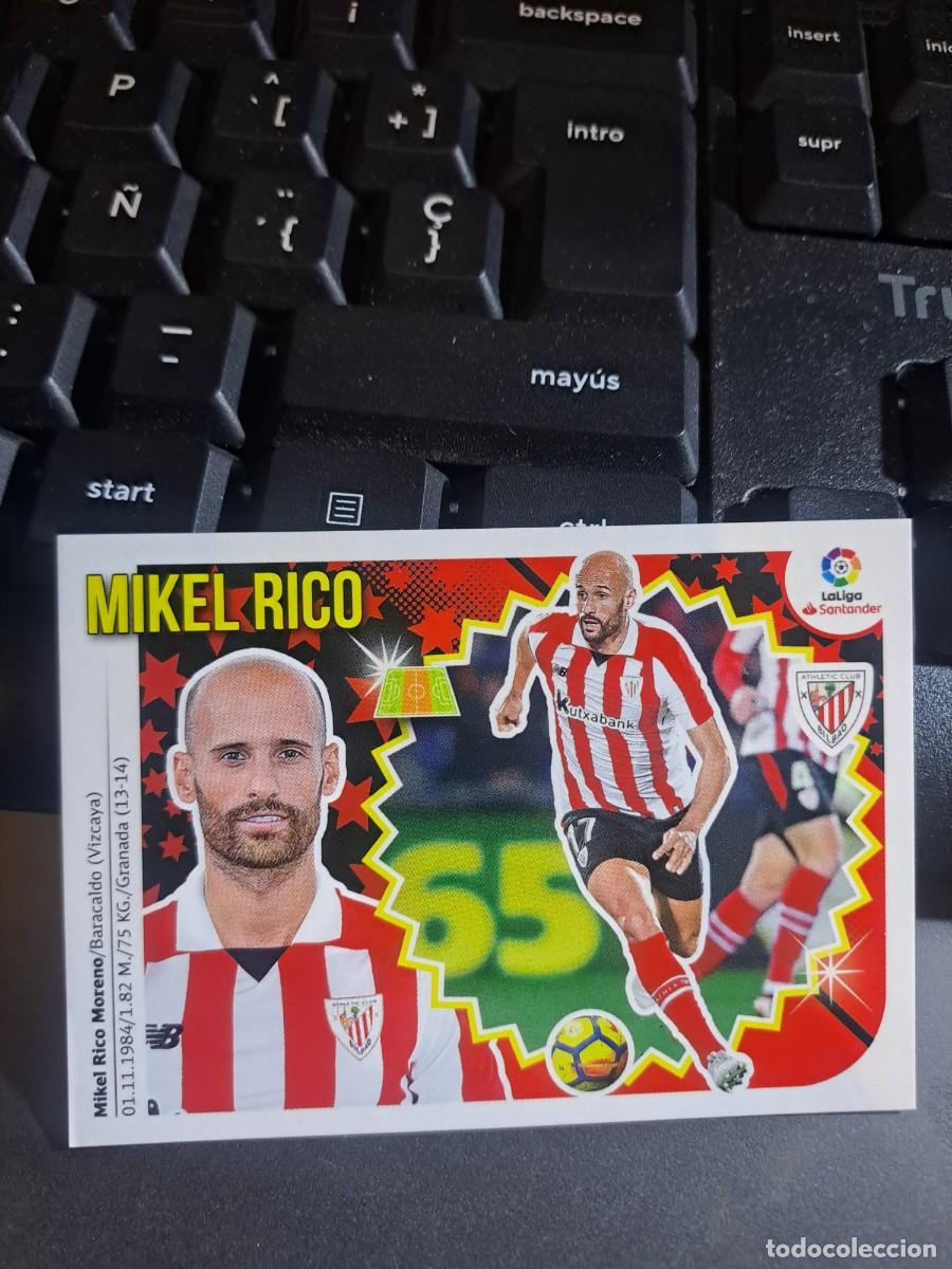 Coleccionismo Cromos antiguos: CROMO MIKEL RICO 8 B 8B ATHLETIC CLUB DE BILBAO LIGA 2018 2019 18 19 ESTE PANINI NUNCA PEGADO