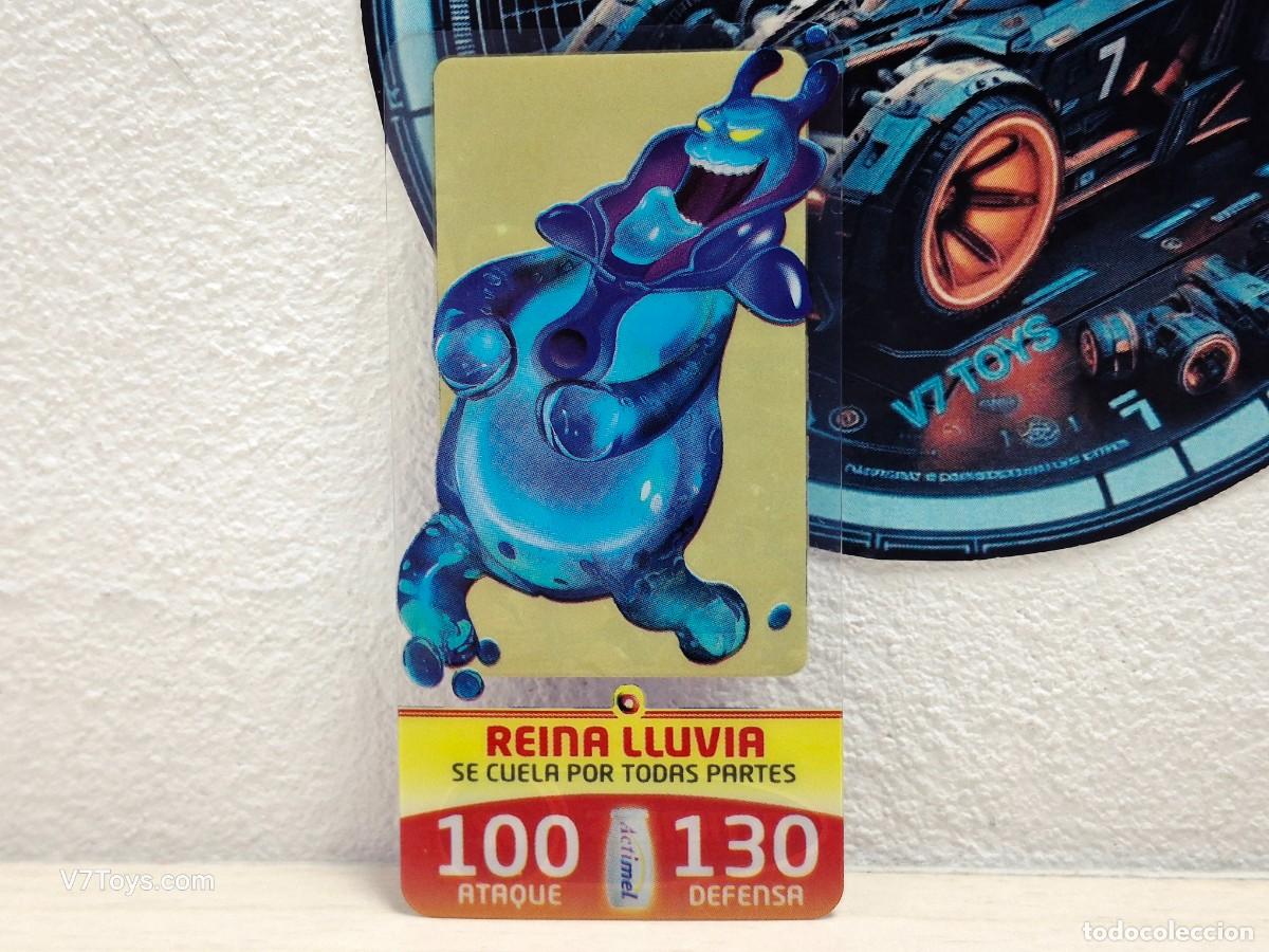 Coleccionismo Cromos antiguos: Carta Reina Lluvia N&ordm; 62 Acticards Actimel