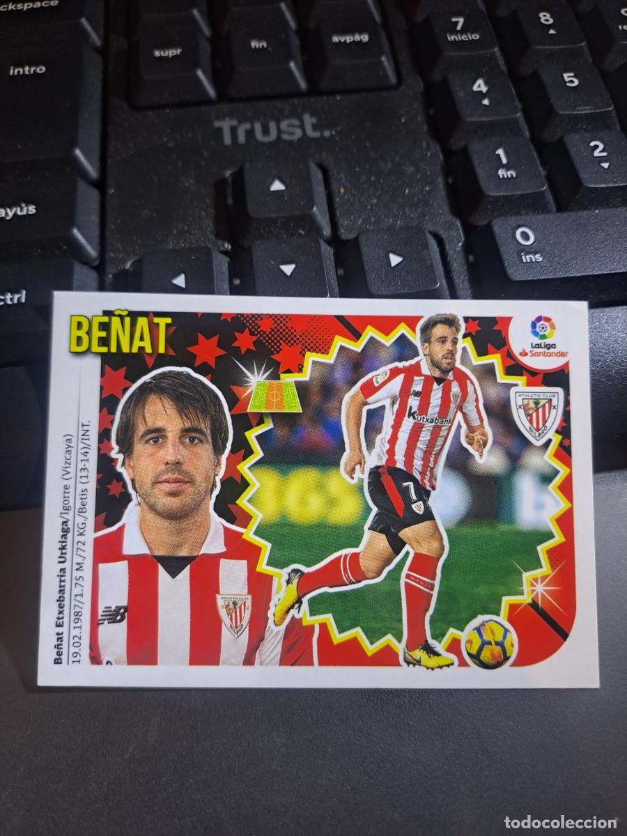 Coleccionismo Cromos antiguos: CROMO BE&Ntilde;AT 10 ATHLETIC CLUB DE BILBAO LIGA 2018 2019 18 19 ESTE PANINI NUNCA PEGADO
