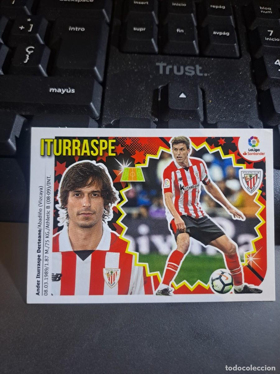 Collezionismo Figurine antiche: CROMO ITURRASPE 11 B 11B ATHLETIC CLUB DE BILBAO LIGA 2018 2019 18 19 ESTE PANINI NUNCA PEGADO