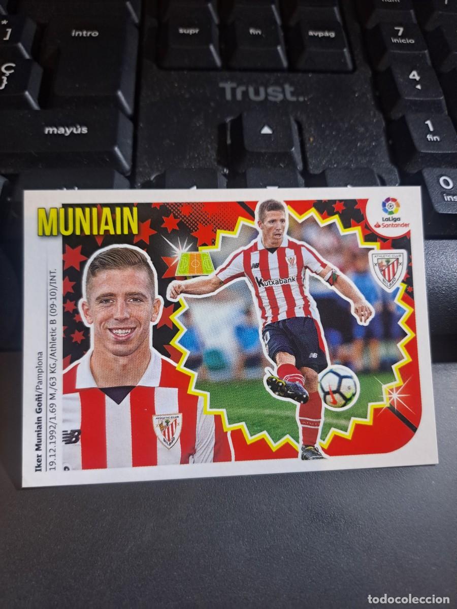 Collezionismo Figurine antiche: CROMO MUNIAIN 13 ATHLETIC CLUB DE BILBAO LIGA 2018 2019 18 19 ESTE PANINI NUNCA PEGADO