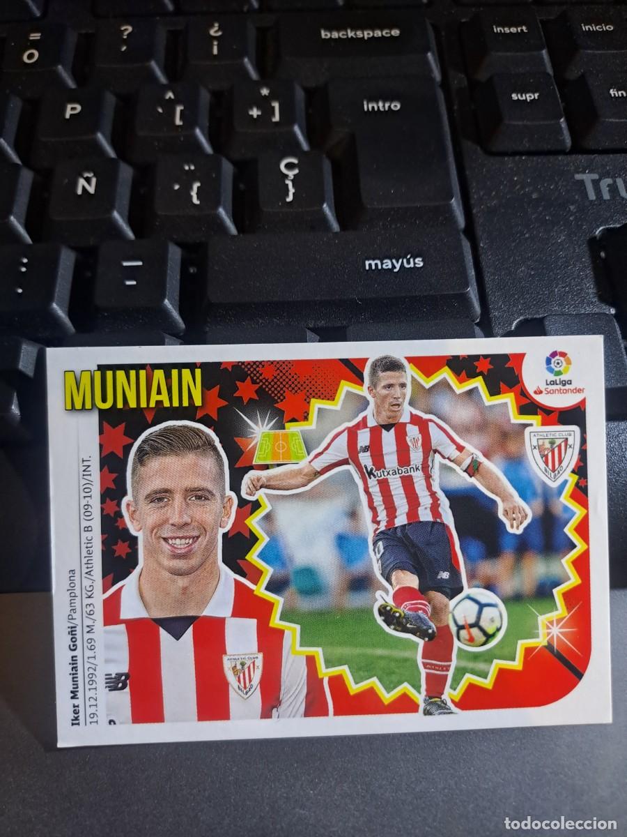 Collezionismo Figurine antiche: CROMO MUNIAIN 13 ATHLETIC CLUB DE BILBAO LIGA 2018 2019 18 19 ESTE PANINI NUNCA PEGADO