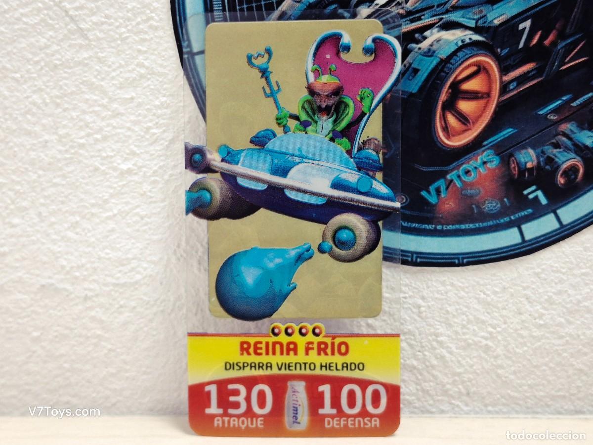 Collezionismo Figurine antiche: Carta Reina Fr&iacute;o N&ordm; 63 Acticards Actimel