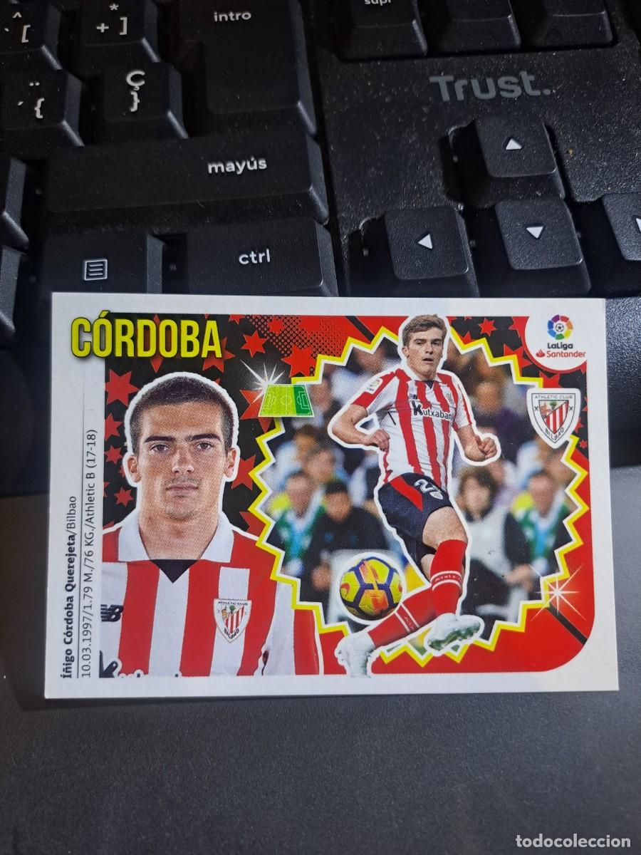Collezionismo Figurine antiche: CROMO CORDOBA 14 ATHLETIC CLUB DE BILBAO LIGA 2018 2019 18 19 ESTE PANINI NUNCA PEGADO