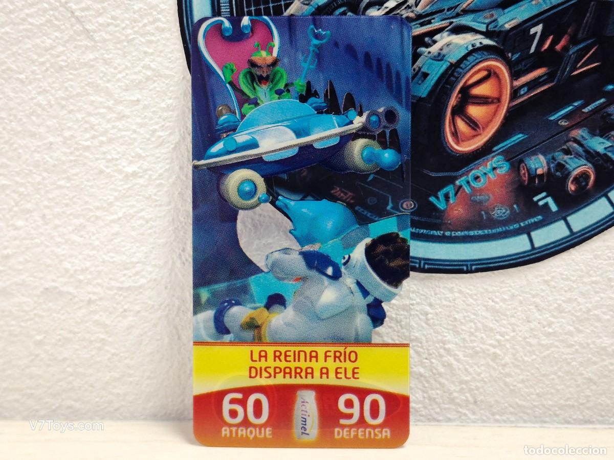 Coleccionismo Cromos antiguos: Carta Reina Fr&iacute;o N&ordm; 82 Acticards Actimel