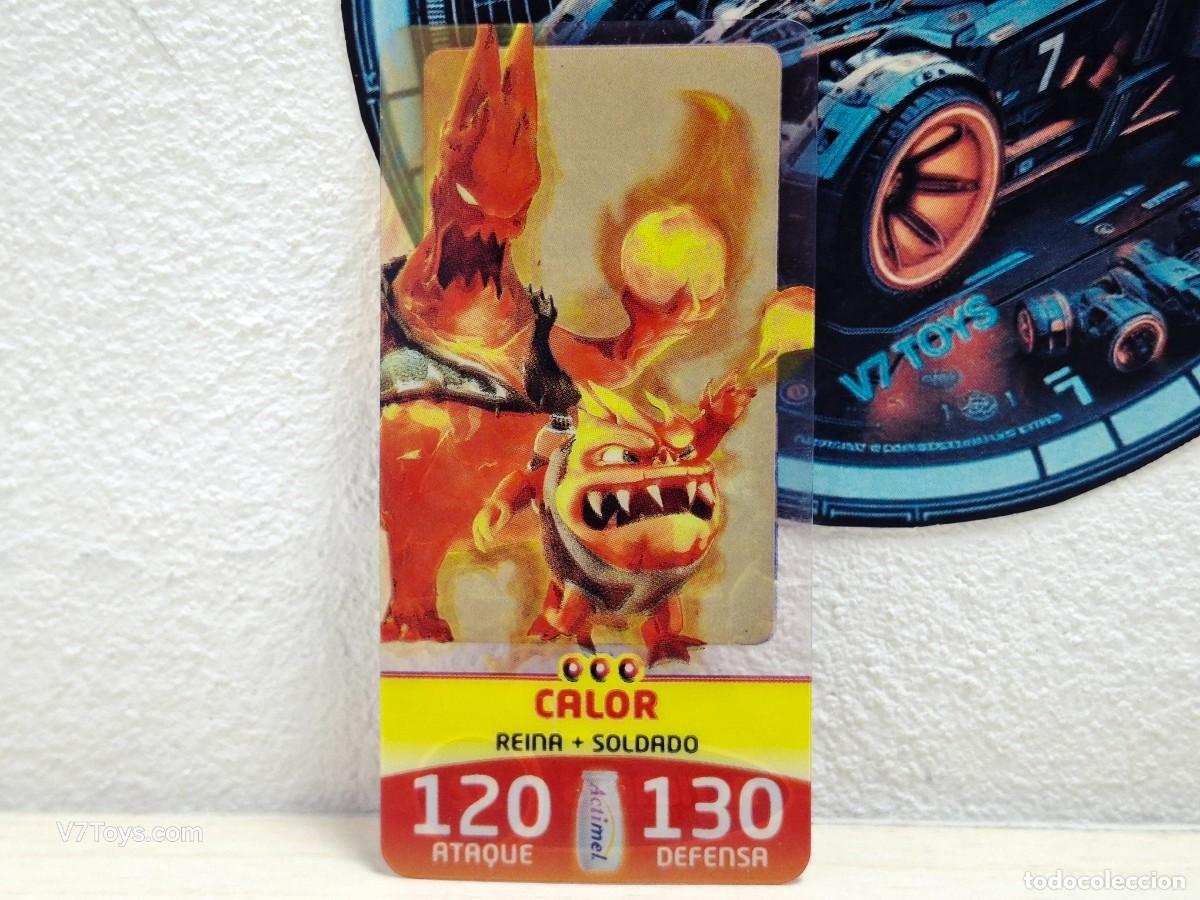 Coleccionismo Cromos antiguos: Carta Calor N&ordm; 92 Acticards Actimel