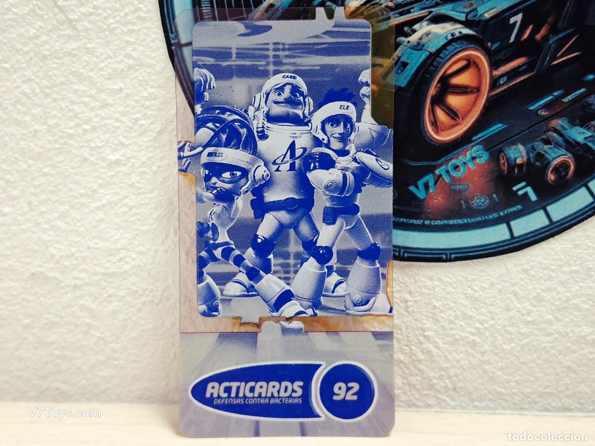Coleccionismo cromos antiguos: Carta Calor N&ordm; 92 Acticards Actimel - Foto 2