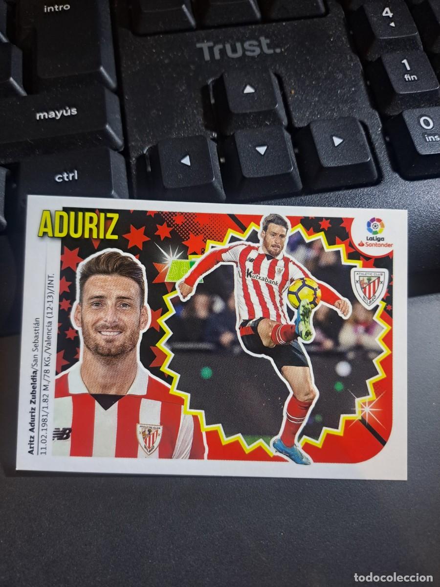 Coleccionismo Cromos antiguos: CROMO ADURIZ 16 A 16A ATHLETIC CLUB DE BILBAO LIGA 2018 2019 18 19 ESTE PANINI NUNCA PEGADO