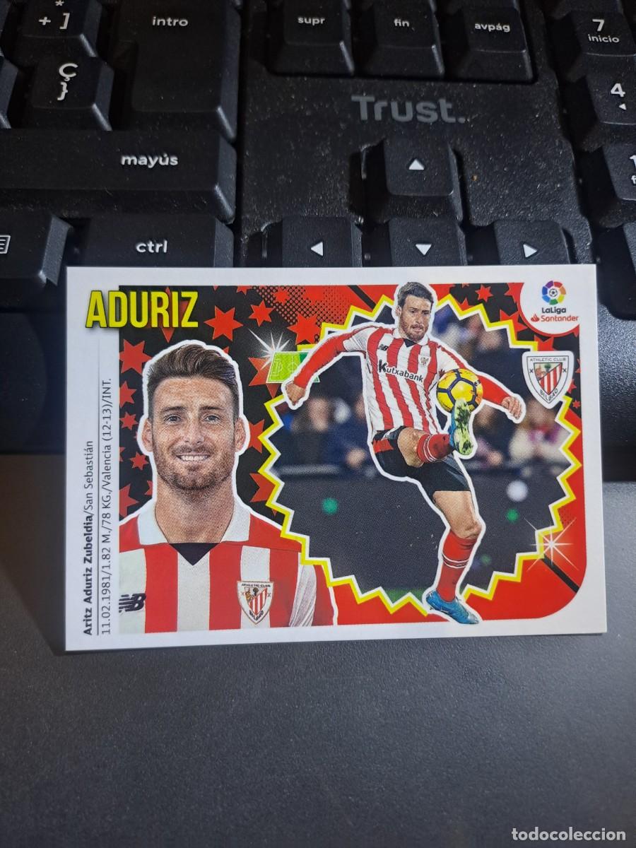 Coleccionismo Cromos antiguos: CROMO ADURIZ 16 A 16A ATHLETIC CLUB DE BILBAO LIGA 2018 2019 18 19 ESTE PANINI NUNCA PEGADO