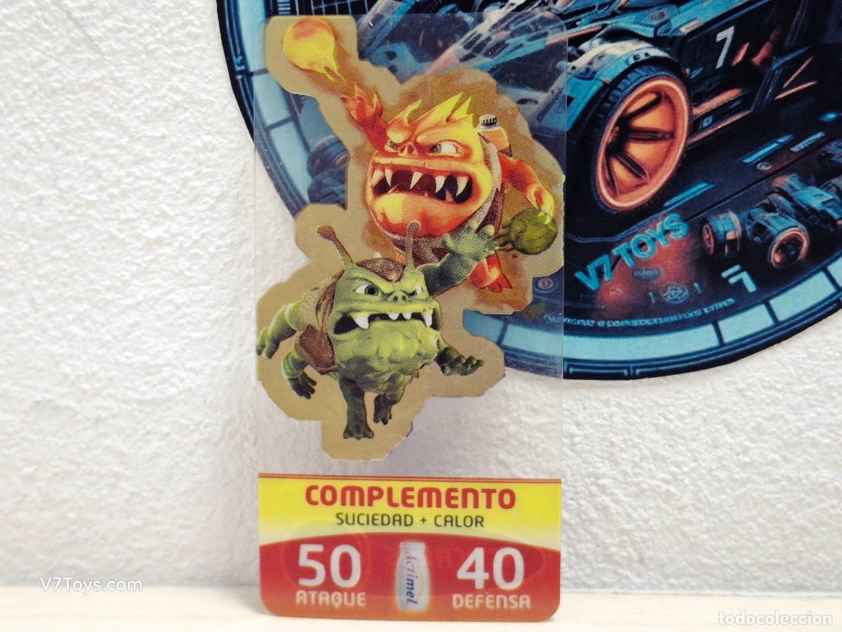 Coleccionismo Cromos antiguos: Carta Complemento Suciedad + Calor N&ordm; 99 Acticards Actimel