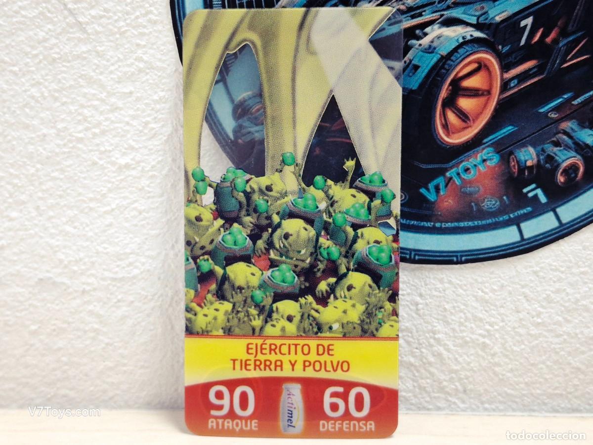 Coleccionismo Cromos antiguos: Carta Ej&eacute;rcito de Tierra y Polvo N&ordm; 67 Acticards Actimel