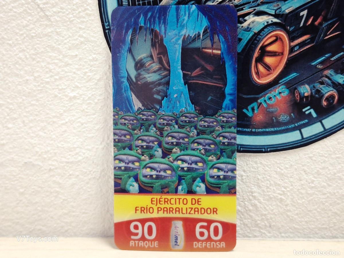 Collezionismo Figurine antiche: Carta Ej&eacute;rcito de Fr&iacute;o Paralizador N&ordm; 70 Acticards Actimel