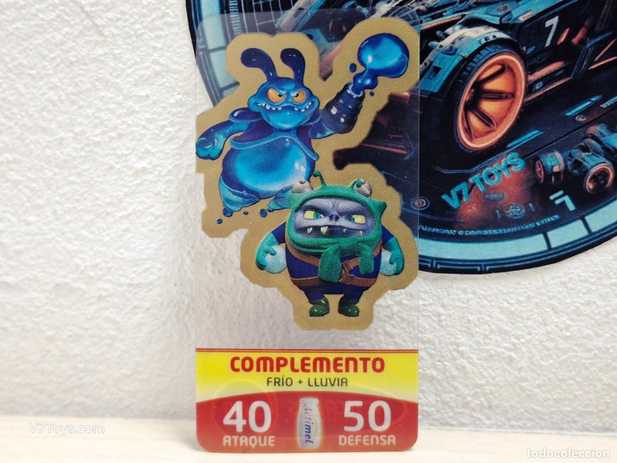 Colecionismo Cromos antigos: Carta Complemento Fr&iacute;o + Lluvia N&ordm; 100 Acticards Actimel