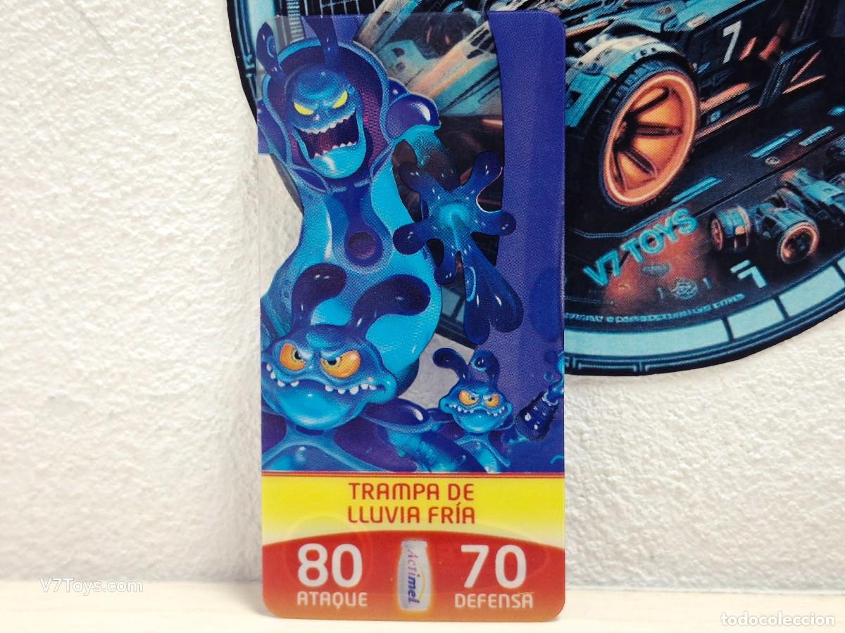Coleccionismo Cromos antiguos: Carta Trampa de Lluvia Fr&iacute;a N&ordm; 73 Acticards Actimel