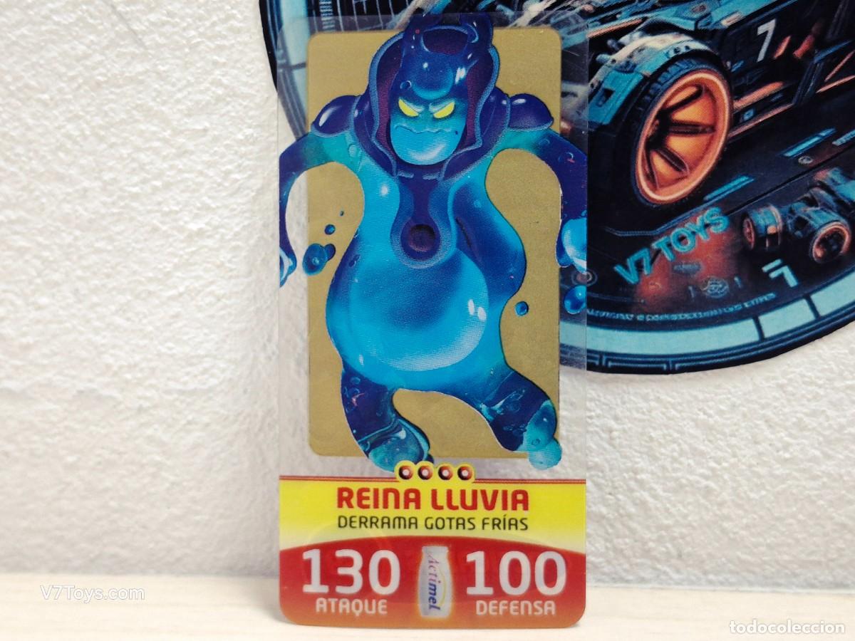 Coleccionismo Cromos antiguos: Carta Reina Lluvia N&ordm; 59 Acticards Actimel