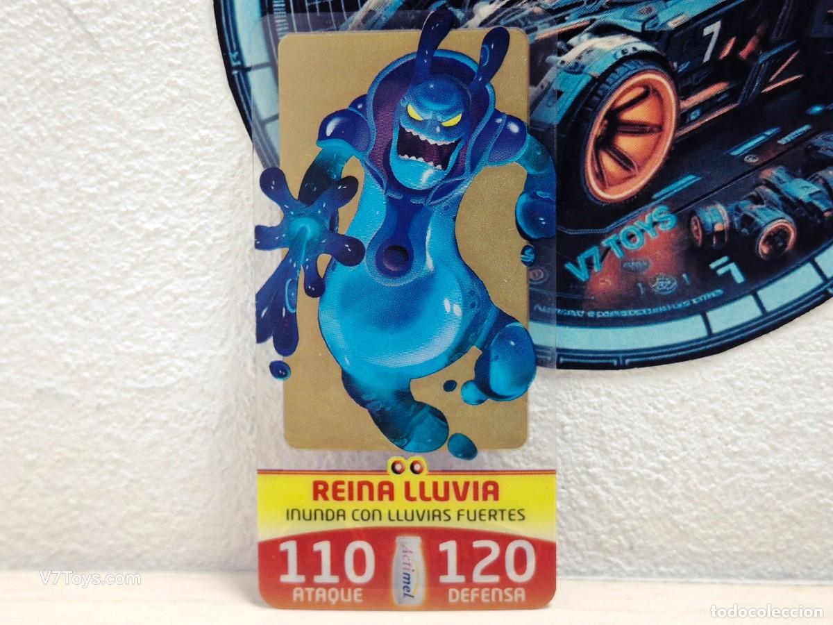 Collezionismo Figurine antiche: Carta Reina Lluvia N&ordm; 61 Acticards Actimel