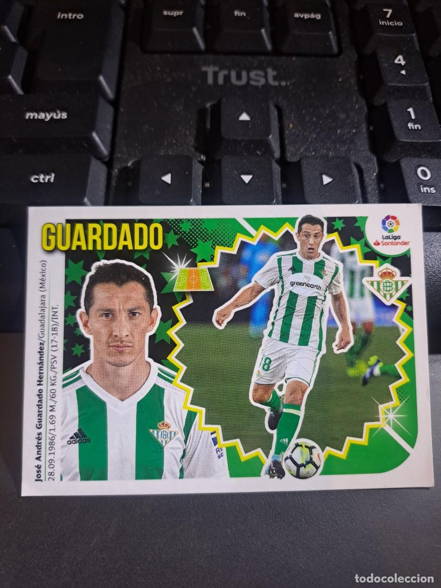 Coleccionismo Cromos antiguos: CROMO GUARDADO 9 BETIS LIGA 2018 2019 18 19 ESTE PANINI NUNCA PEGADO