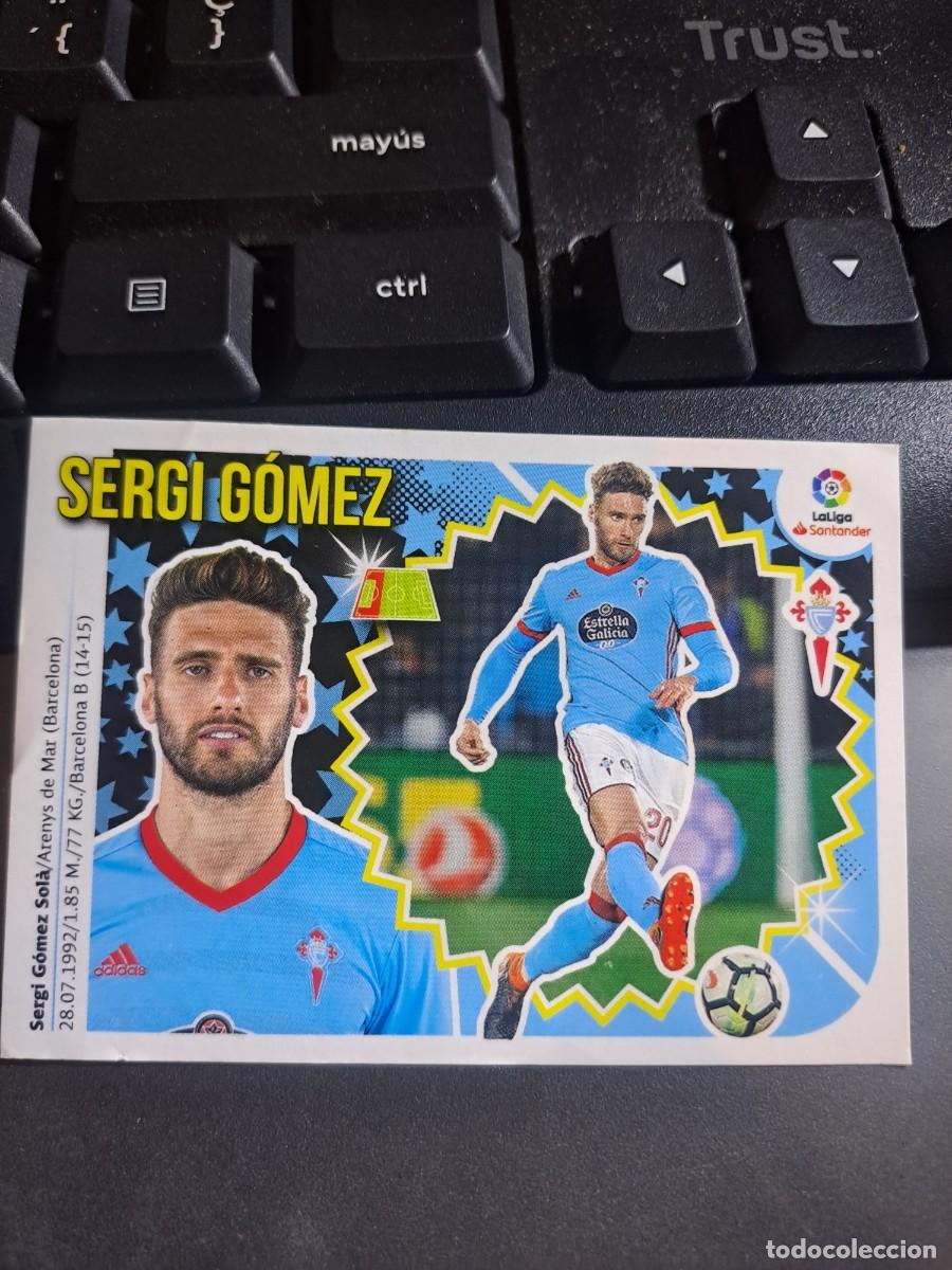 Coleccionismo Cromos antiguos: CROMO SERGI GOMEZ 5 CELTA DE VIGO LIGA 2018 2019 18 19 ESTE PANINI NUNCA PEGADO