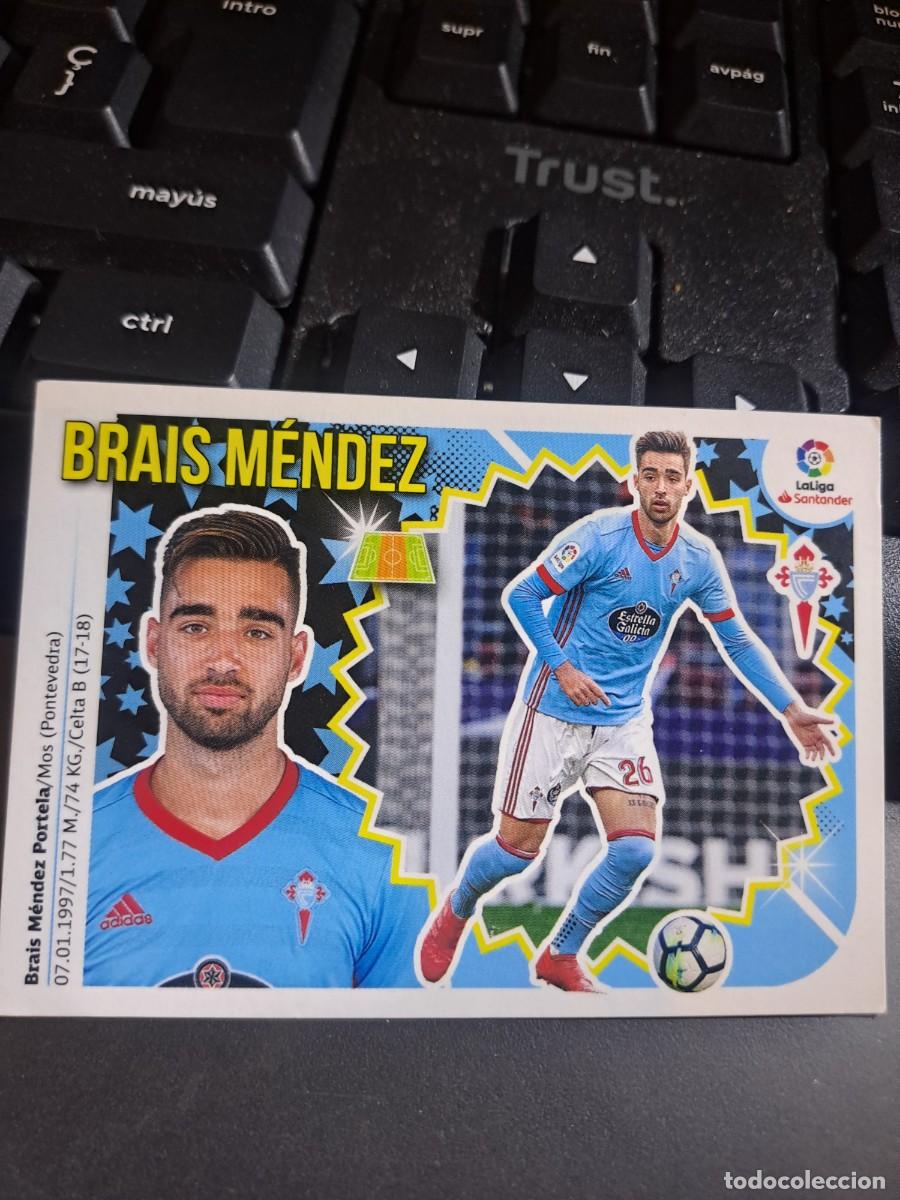 Coleccionismo Cromos antiguos: CROMO BRAIS MENDEZ 12 B 12B CELTA DE VIGO LIGA 2018 2019 18 19 ESTE PANINI NUNCA PEGADO