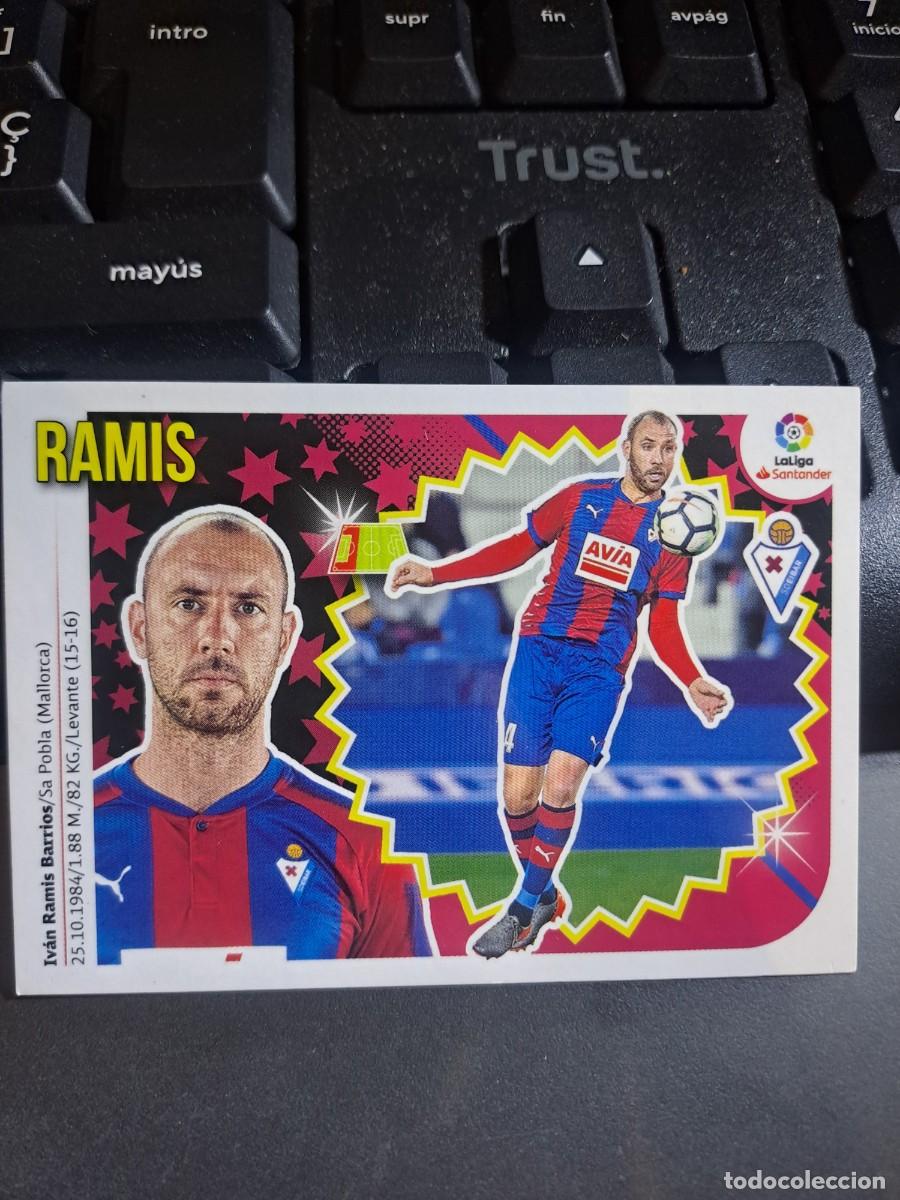Coleccionismo Cromos antiguos: CROMO RAMIS 5 EIBAR LIGA 2018 2019 18 19 ESTE PANINI NUNCA PEGADO