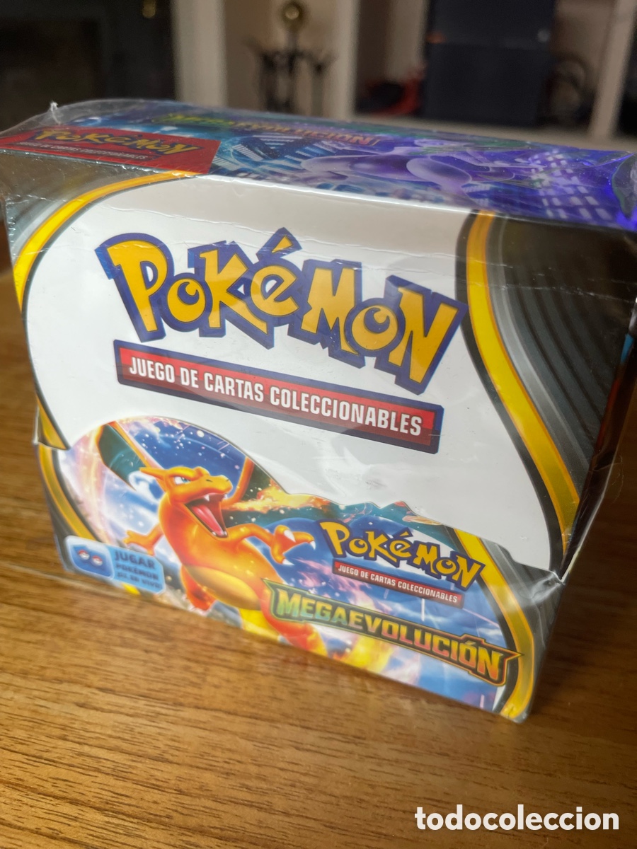 Coleccionismo Cromos antiguos: Gran caja Pokemon Megaevoluci&oacute;n Caja Cartas Coleccionables