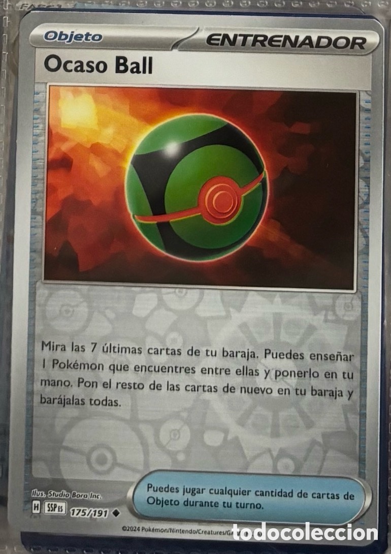 Coleccionismo Cromos antiguos: Ocaso Ball 175/191 Pokemon tcg reverse