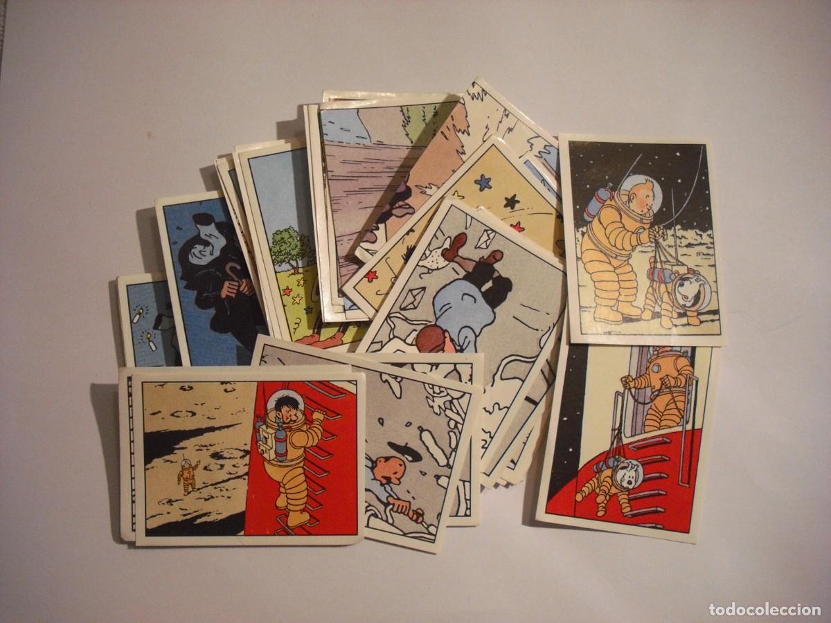 Colecionismo Cromos antigos: TINTIN, LOTE DE 30 CROMOS PANINI, SIN PEGAR
