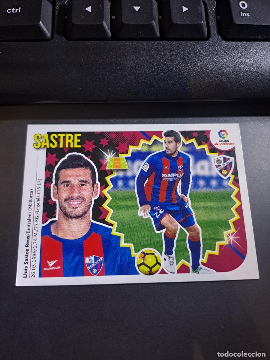 Coleccionismo Cromos antiguos: CROMO SASTRE 8 A 8A HUESCA LIGA 2018 2019 18 19 ESTE PANINI NUNCA PEGADO