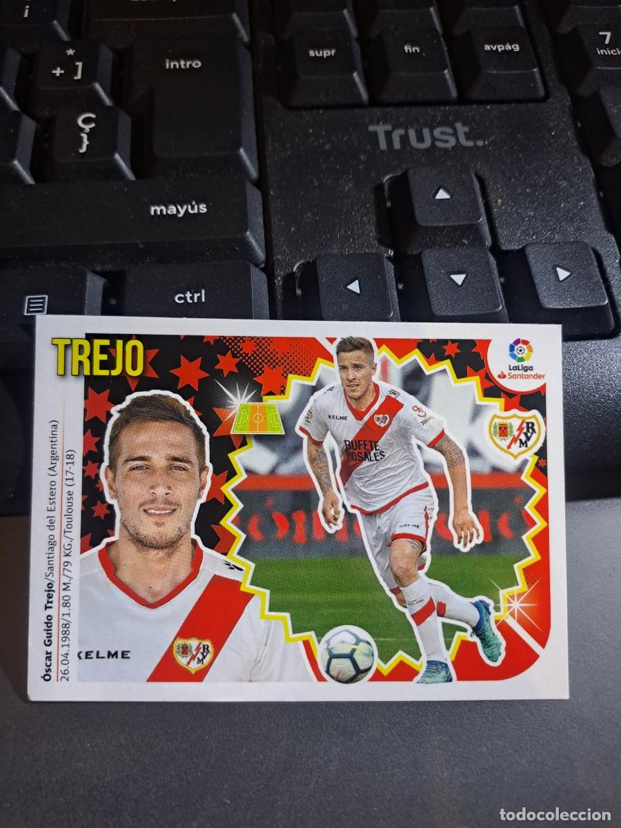 Coleccionismo Cromos antiguos: CROMO TREJO 12 A 12A RAYO VALLECANO LIGA 2018 2019 18 19 ESTE PANINI NUNCA PEGADO