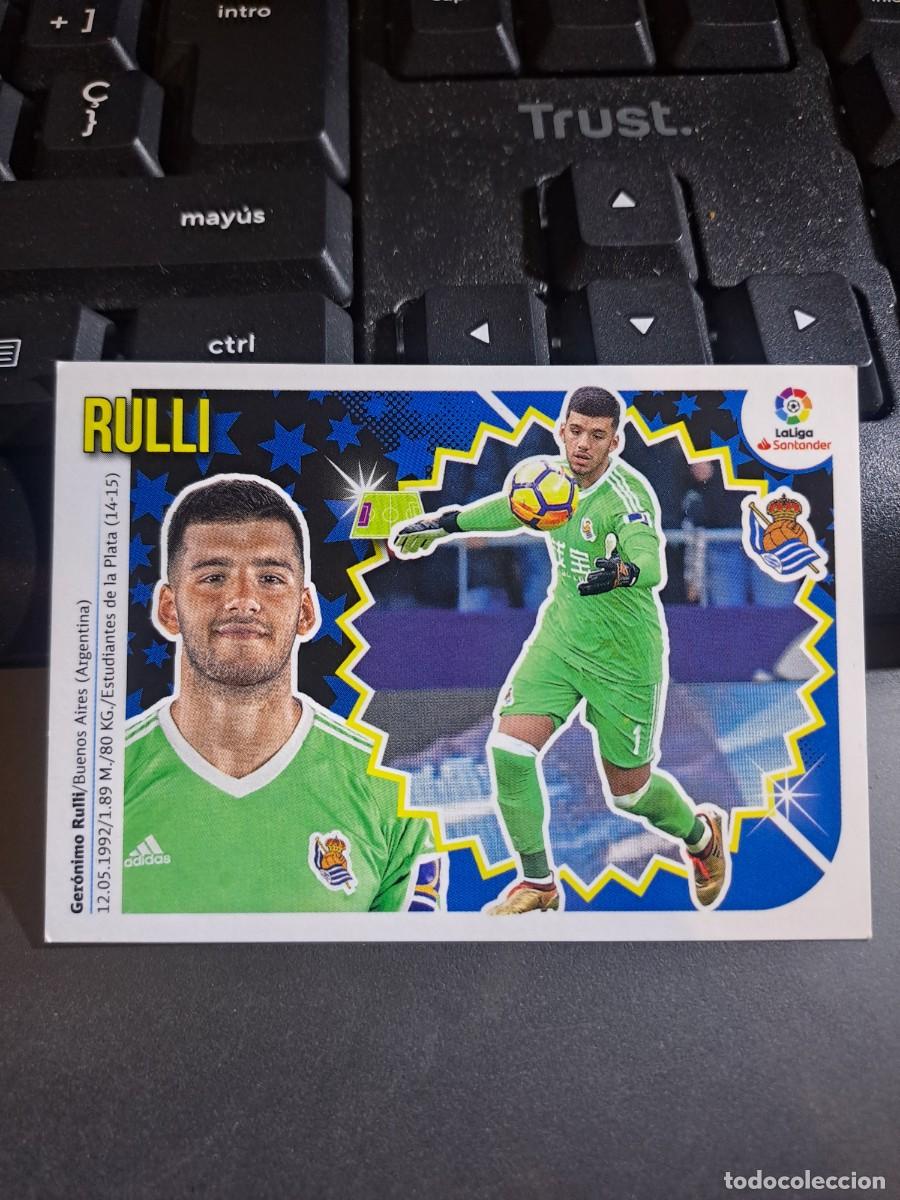 Coleccionismo Cromos antiguos: CROMO RULLI 2 REAL SOCIEDAD LIGA 2018 2019 18 19 ESTE PANINI NUNCA PEGADO