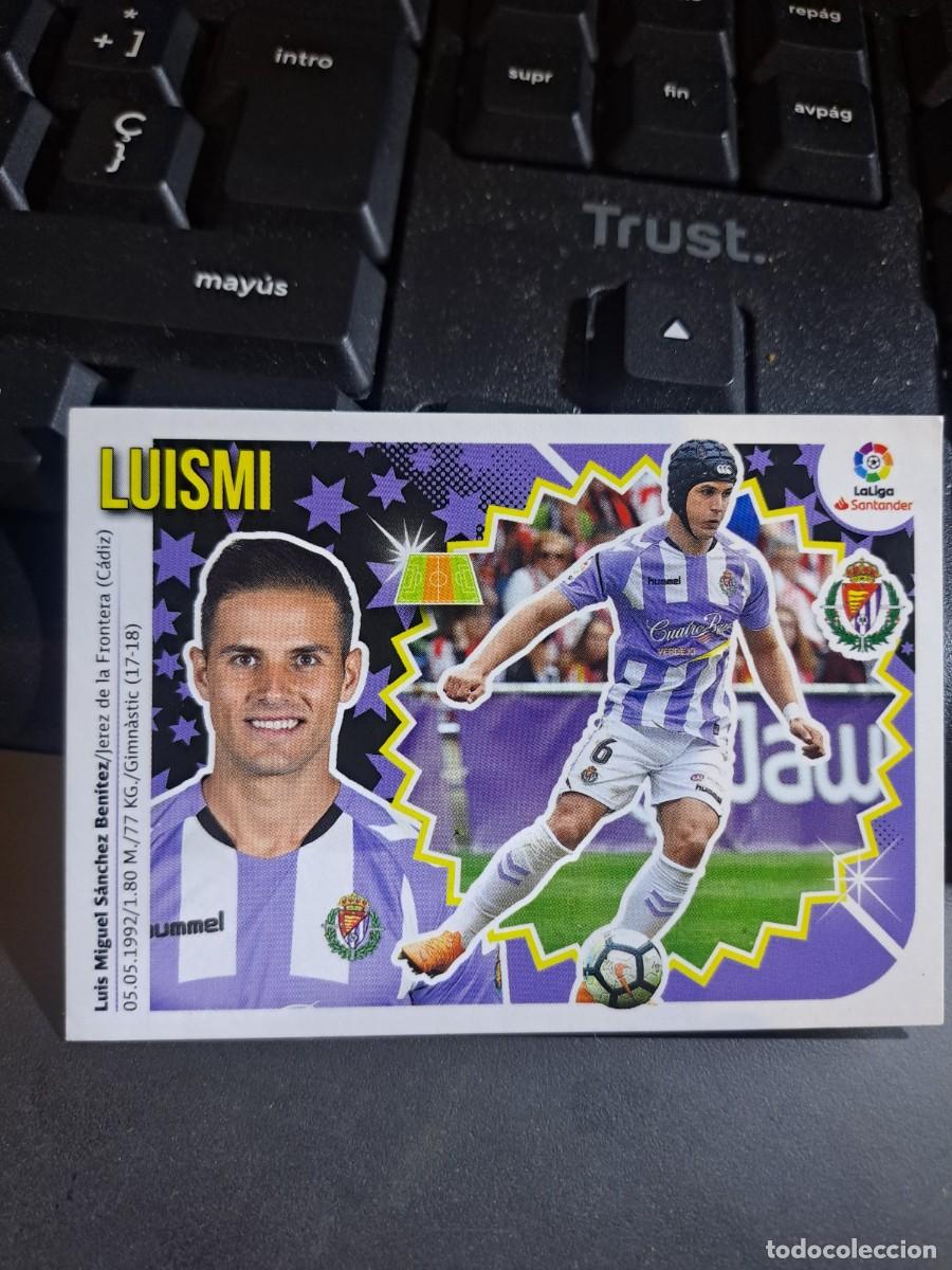 Coleccionismo Cromos antiguos: CROMO LUISMI 10 B 10B VALLADOLID LIGA 2018 2019 18 19 ESTE PANINI NUNCA PEGADO