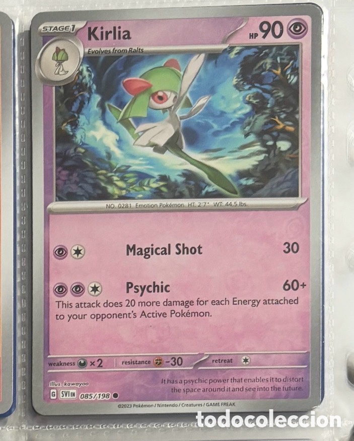 Coleccionismo Cromos antiguos: KIRLIA 085/198 Pokemon tcg reverse