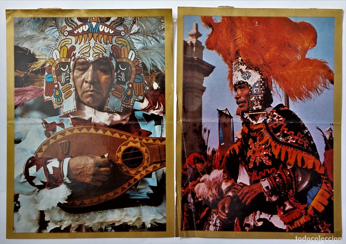 Coleccionismo Cromos antiguos: LOTE 2 CROMOS DOBLES - RAZAS- BANDERAS-ESCUDOS- EDICIONES ESTE 1971 - MEXIC0 - DESP. ALBUM