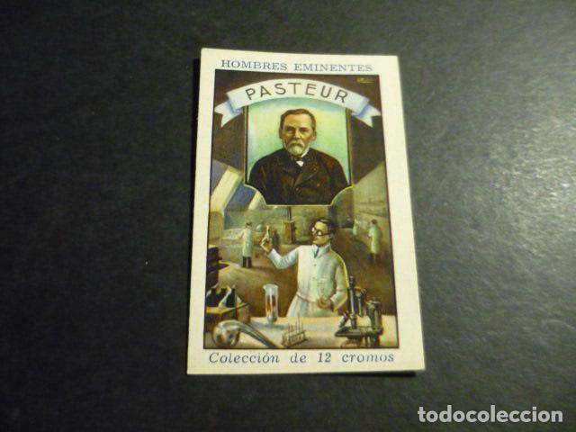 Collectable Antique Stickers: PASTEUR ANTIGUO CROMO COLECCION HOMBRES EMINENTES