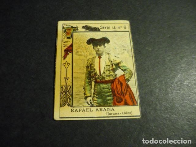 Sammeln alte Sammelbilder: RAFAEL ARANA JARANA CHICO TORERO ANTIGUO CROMO COLECCION CAJA DE CERILLAS