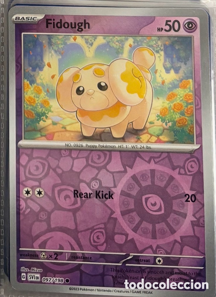 Coleccionismo Cromos antiguos: FIDOUGH 097/198 Pokemon tcg reverse