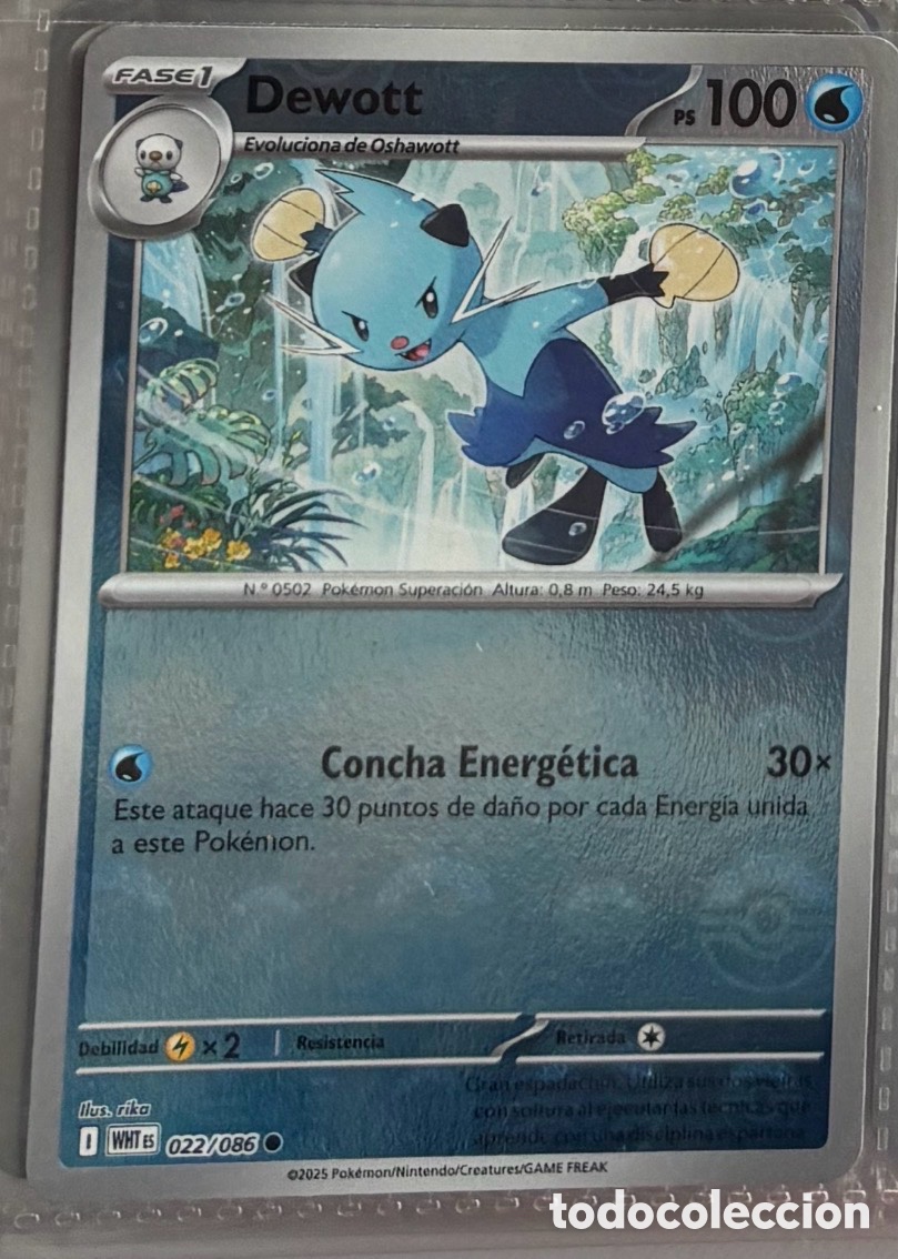 Coleccionismo Cromos antiguos: DEWOTT 022/086 Pokemon tcg reverse