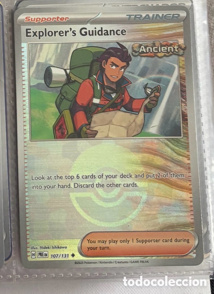 Coleccionismo Cromos antiguos: Explorer&rsquo;s guidance 107/131 Pokemon tcg reverse masterball