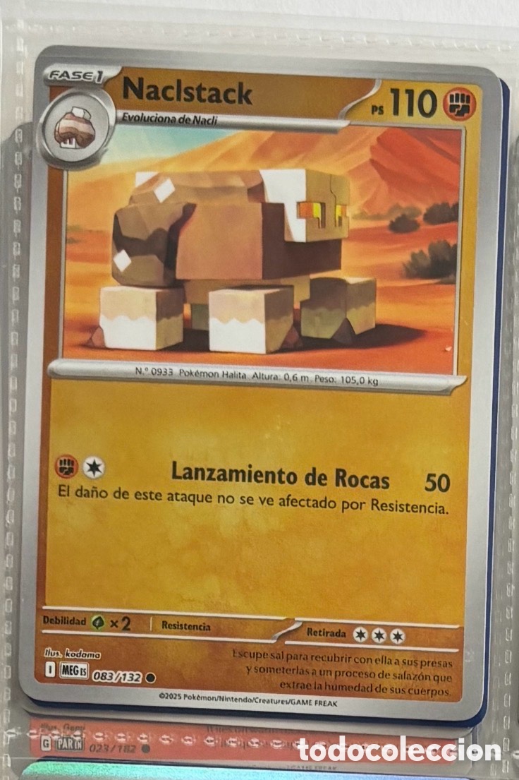 Coleccionismo Cromos antiguos: NACLSTACK 083/132 Pokemon tcg holo hologr&aacute;fica