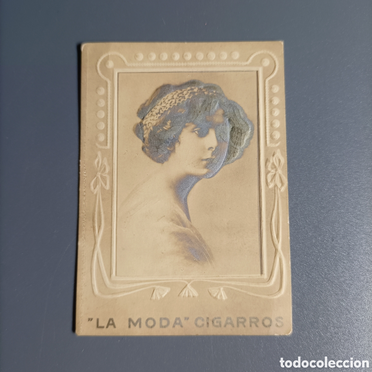Coleccionismo Cromos antiguos: ANTIGUO CROMO &rdquo;LA MODA&rdquo; CIGARROS