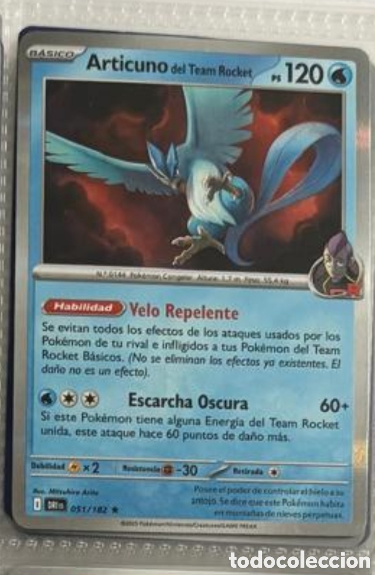 Coleccionismo Cromos antiguos: Pokemon pack legendario TCG ARTICUNO 0/1/182