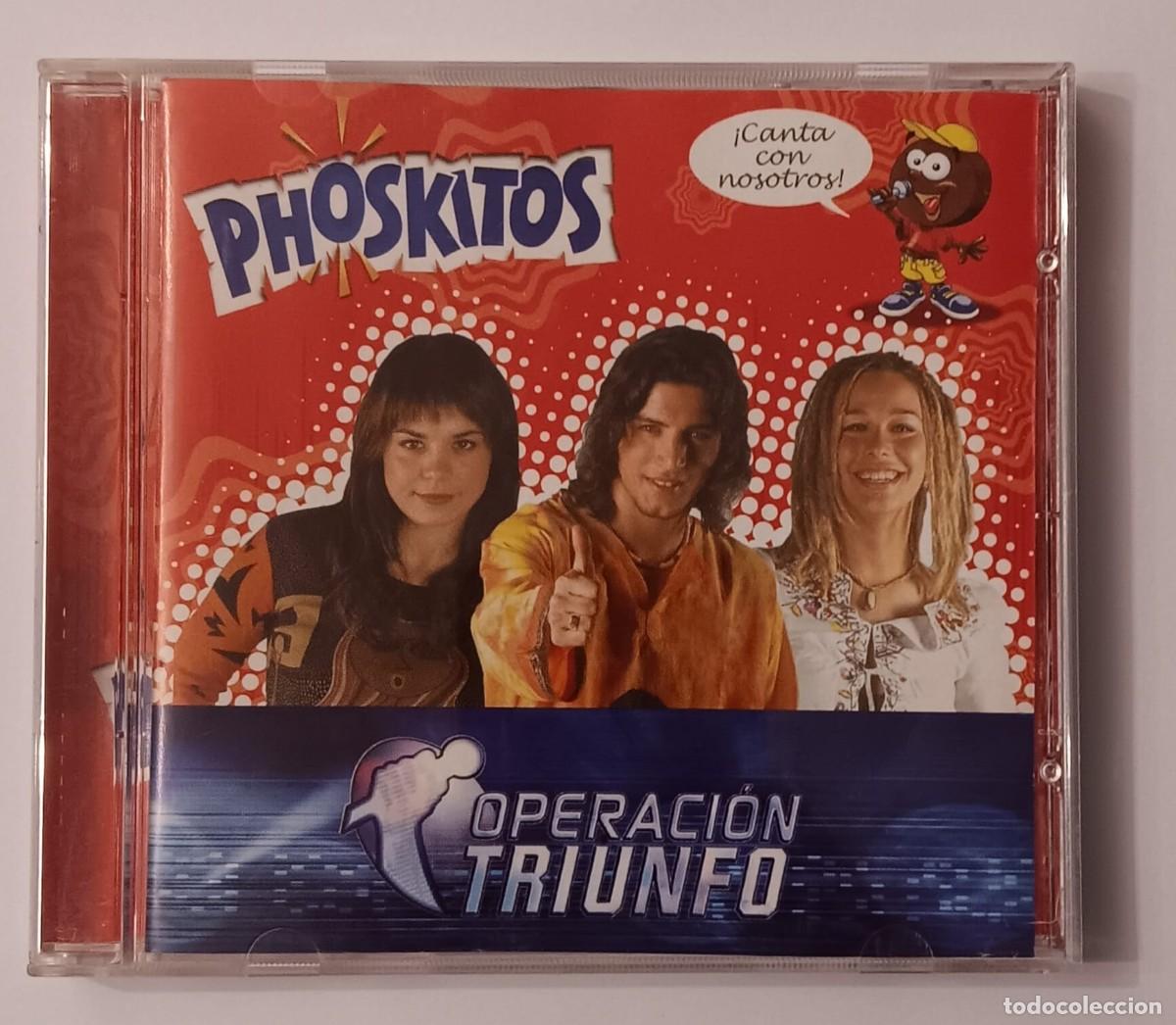 Coleccionismo Cromos antiguos: CD COMPAC DISC OPERACION TRIUNFO OT PROMOCION PHOSKITOS NO MATUTANO PANRICO CROPAN BIMBO