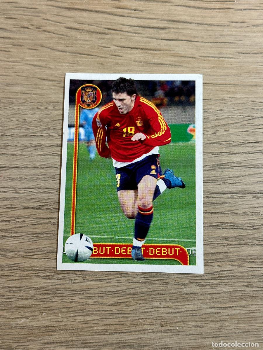 Coleccionismo Cromos antiguos: DAVID VILLA DEBUT n&ordm; 126 A POR ELLOS SELECION ESPA&Ntilde;OLA 2009 PANINI CROMO SIN PEGAR NUEVO