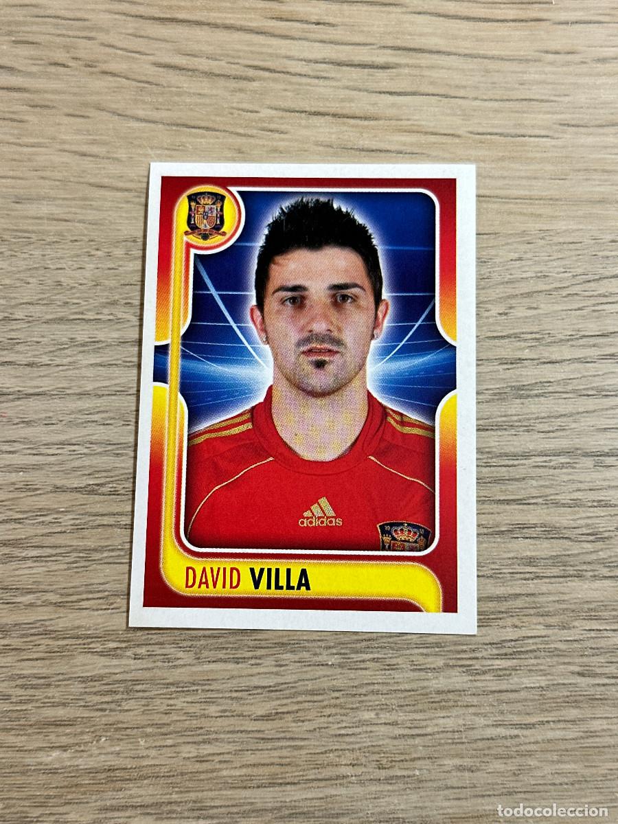 Coleccionismo Cromos antiguos: DAVID VILLA n&ordm; 125 A POR ELLOS SELECION ESPA&Ntilde;OLA 2009 PANINI CROMO SIN PEGAR NUEVO