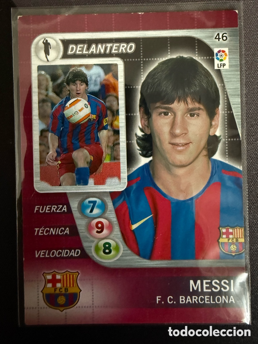 Coleccionismo Cromos antiguos: Messi Temp 2005-2006