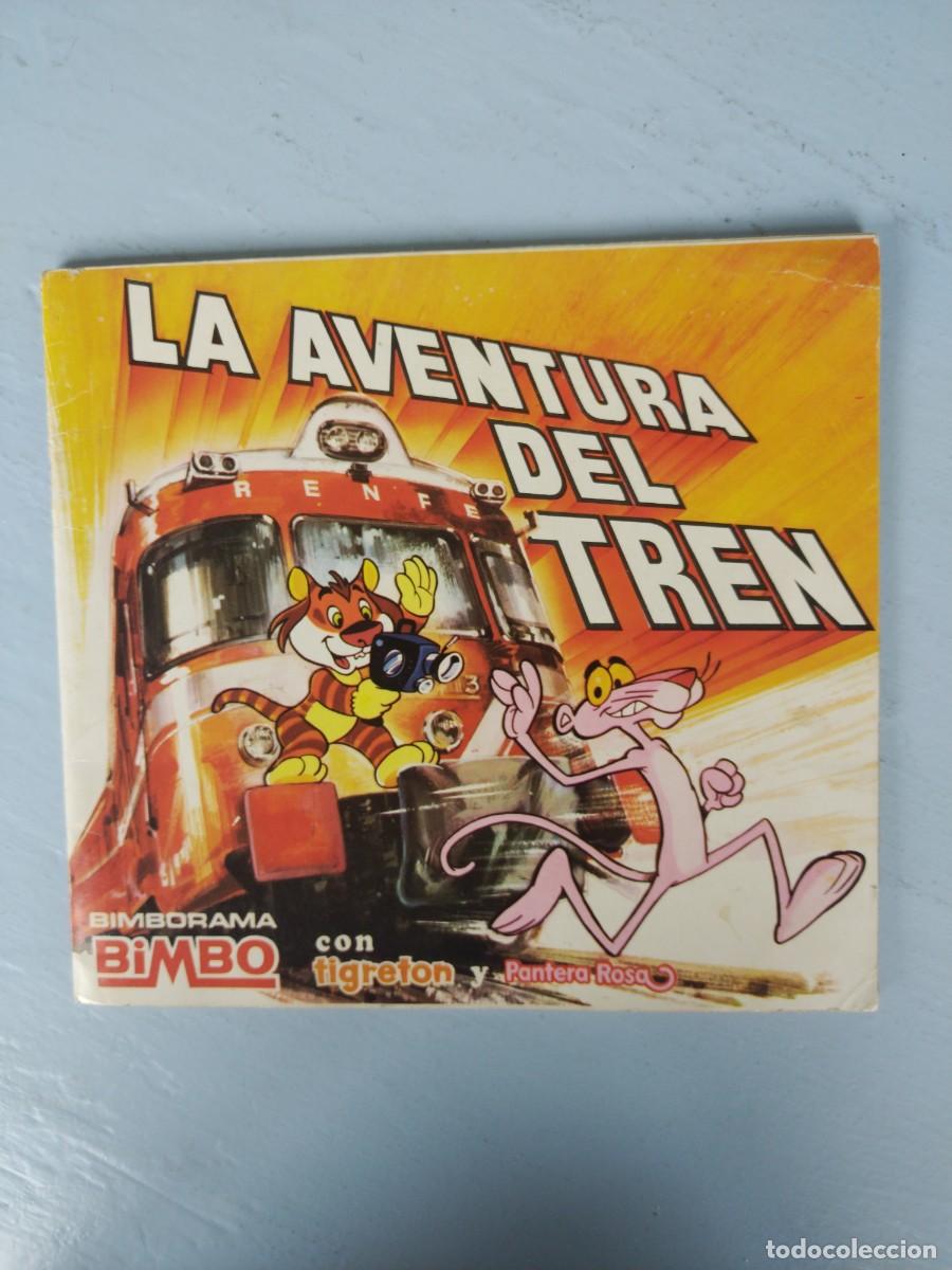 Coleccionismo Cromos antiguos: ALBUM LA AVENTURA DEL TREN. Tigreton y Pantera Rosa